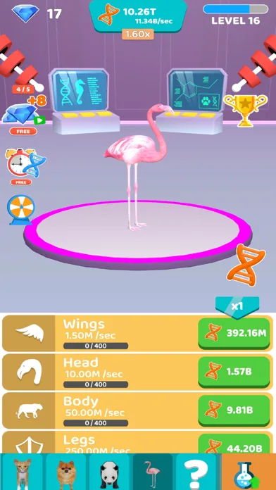 Idle Animal Evolution screenshot 4