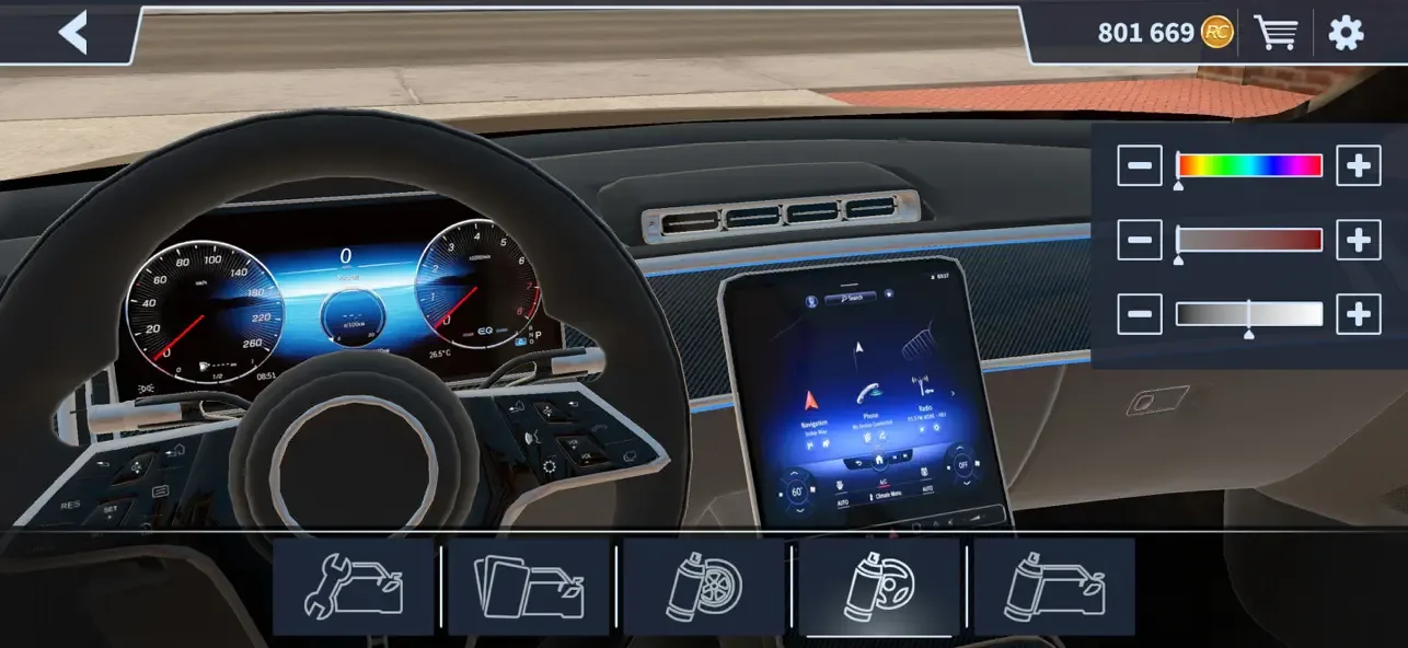 Racing in Car 2021 screenshot 2