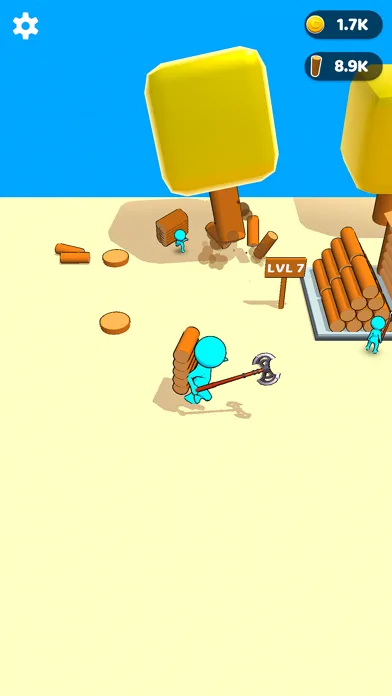 Craftheim - ленивый дровосек screenshot 5