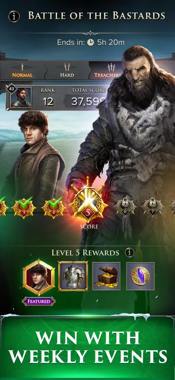 Game of Thrones RPG: Легенды screenshot 4