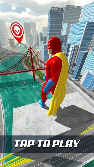 Super Hero Flying School! screenshot 1