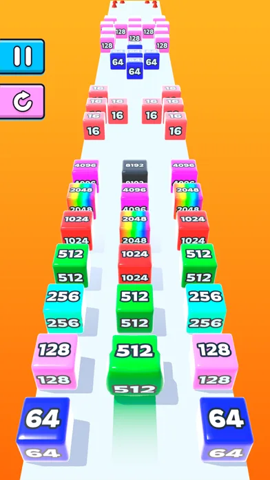 Jelly Run 2048 Кубик screenshot 2