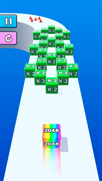 Jelly Run 2048 Кубик screenshot 3