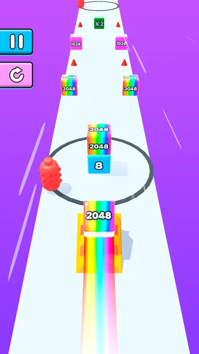 Jelly Run 2048 Кубик screenshot 4
