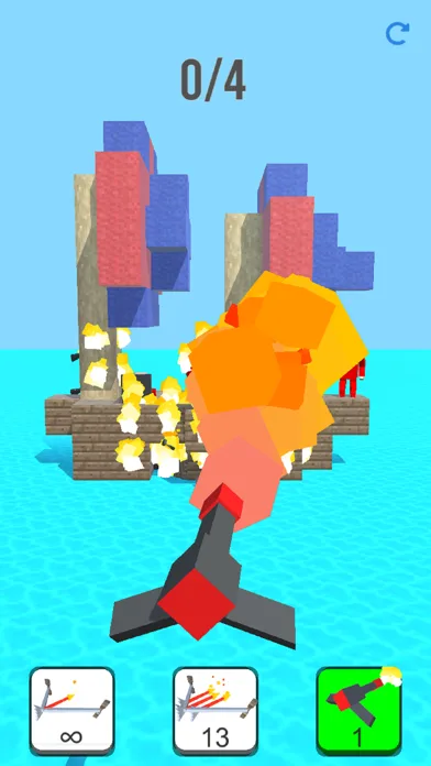 Burn it Down! 3D Pixel Game screenshot 2