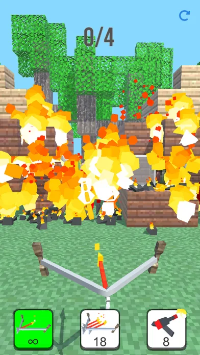 Burn it Down! 3D Pixel Game screenshot 4