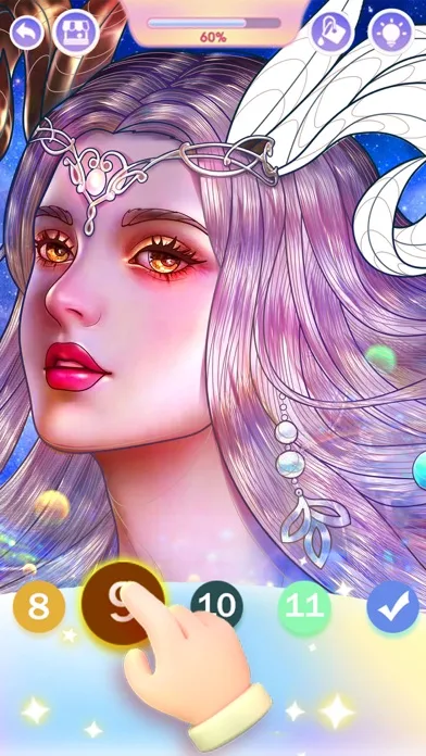 Color por número: Arte screenshot 2
