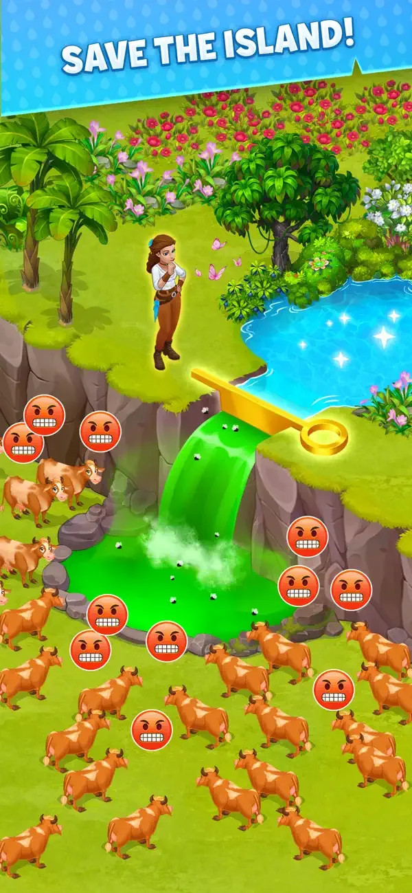 Island Hoppers: Веселая ферма screenshot 2