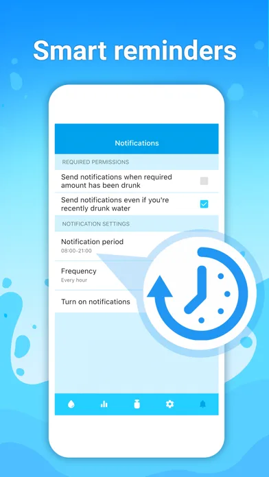 Aquagato - beber agua, alerta screenshot 4