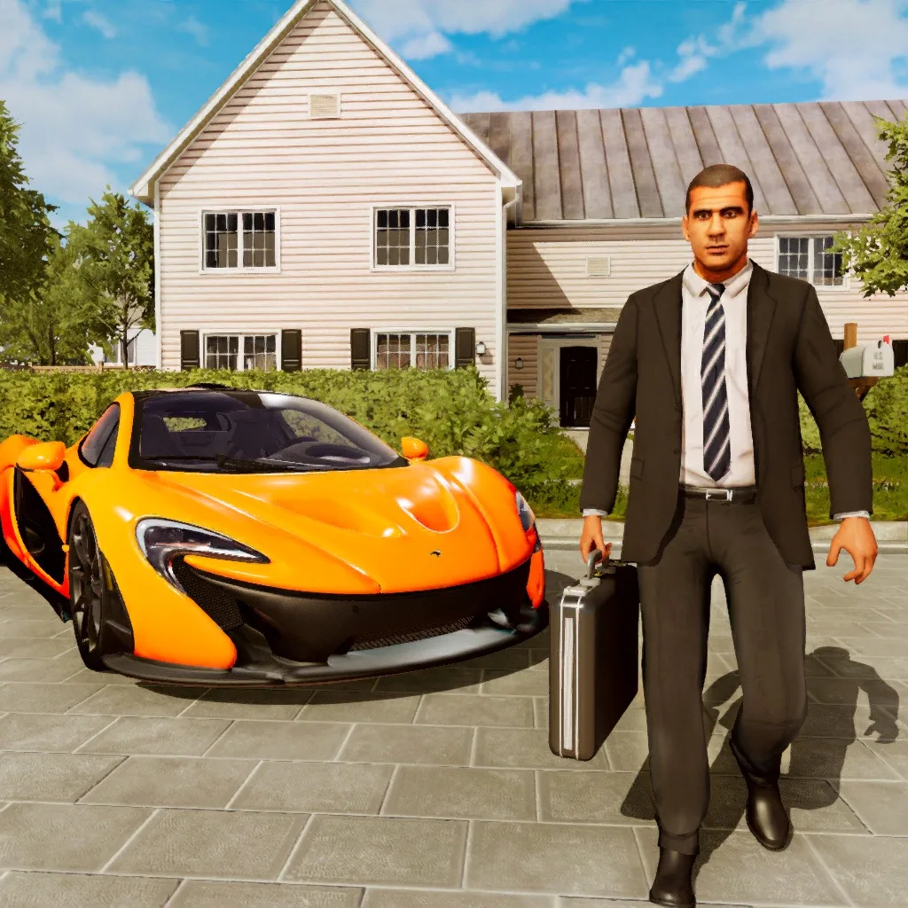 миллиардер Rich папа семья3d