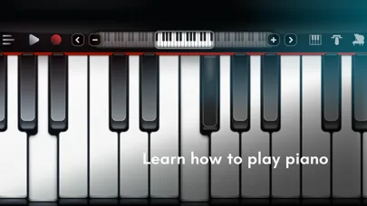 Real Piano teclado electrónico screenshot 1
