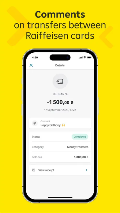 MyRaif від Райффайзен Банку screenshot 4