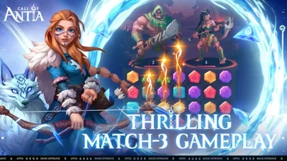 Call of Antia: Match 3 RPG screenshot 2