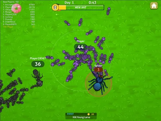 Ants .io - Сетевая Игра screenshot 2