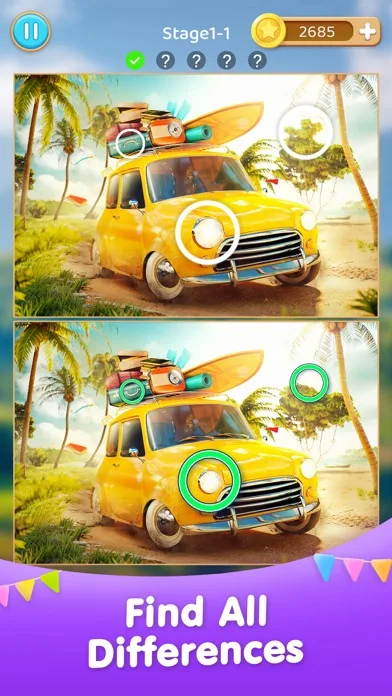 Viaje de encontrar diferencias screenshot 2