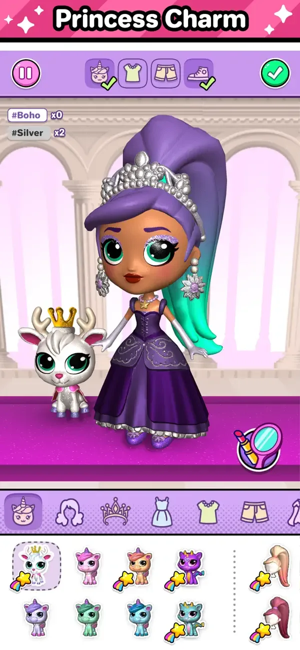 Go! Dolliz: Vestir Muñeca 3D screenshot 4
