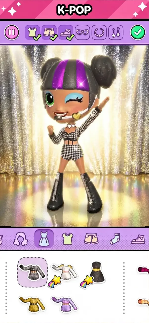 Go! Dolliz: Vestir Muñeca 3D screenshot 5