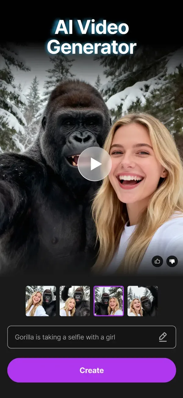 Видео Up! Редактор фильмов screenshot 2