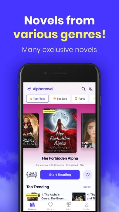 AlphaNovel - Novelas & Libros screenshot 1