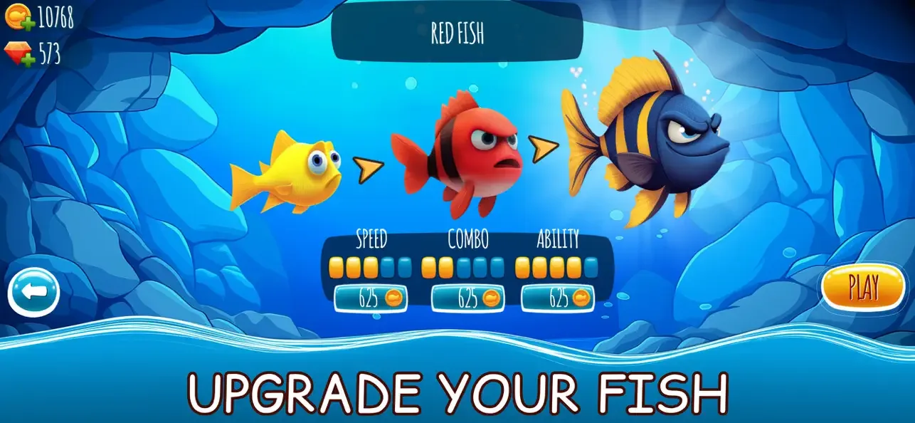 Hungry Ocean: Fish Adventure screenshot 3