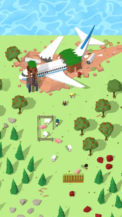 Isle Builder: Supervivencia screenshot 2
