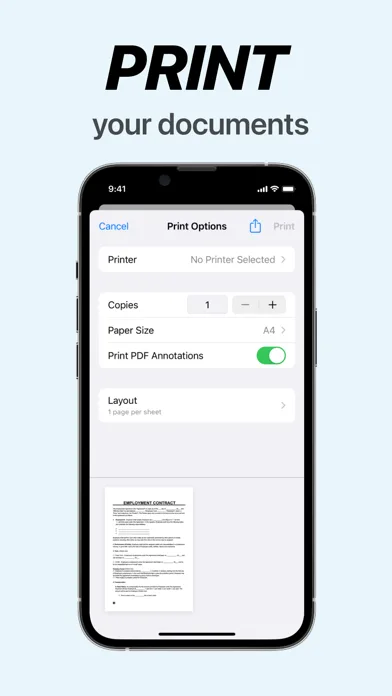 Сканер документов - PDF Lens screenshot 5