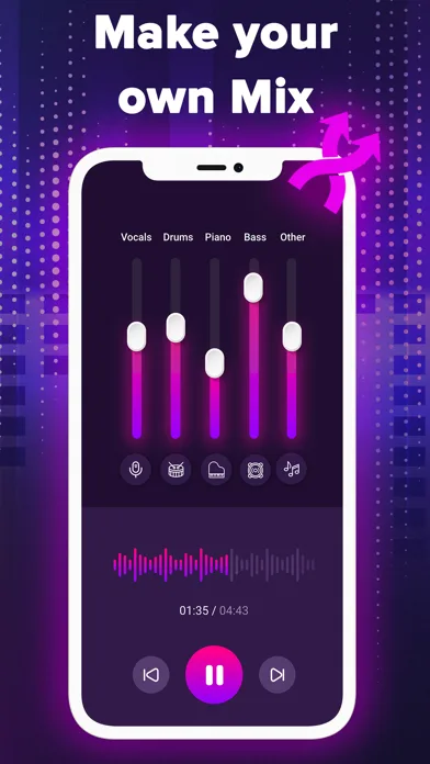 Удаление вокала - AI Music screenshot 2