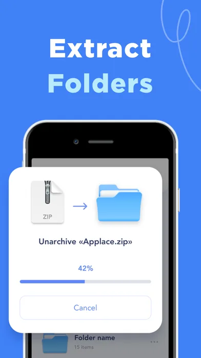 Zip, rar, 7z: Архиватор файлов screenshot 3