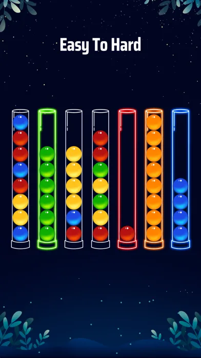 Сортировка мячей: Цветная игра screenshot 1