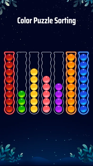 Сортировка мячей: Цветная игра screenshot 2