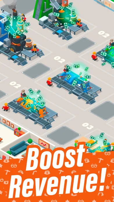 Metal Empire: Idle Factory Inc screenshot 1