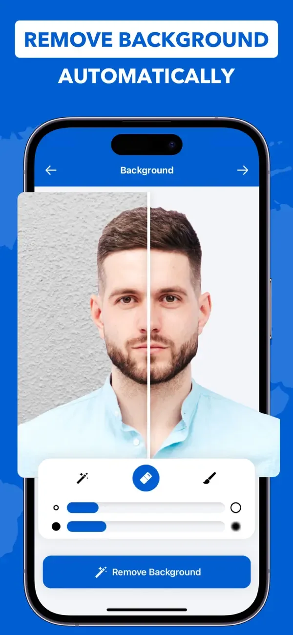 Фото на документы :Photo Booth screenshot 2