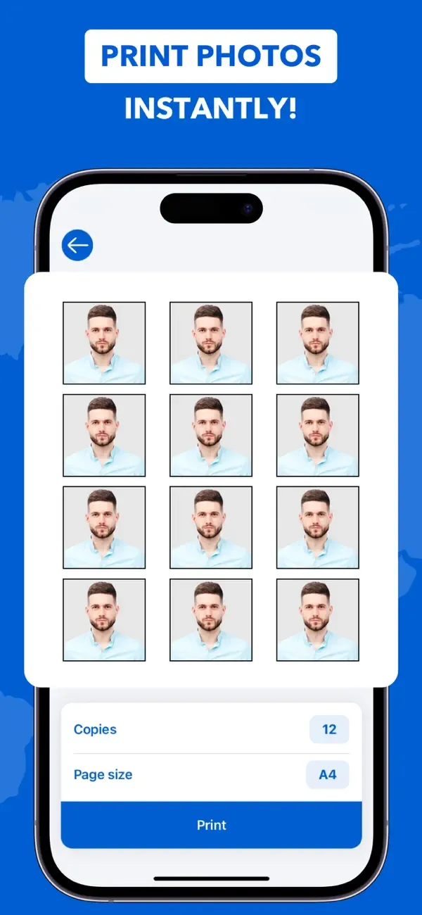 Фото на документы :Photo Booth screenshot 5