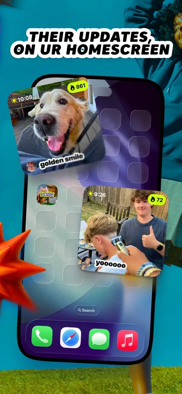 yope: fotos solo con amigos screenshot 3