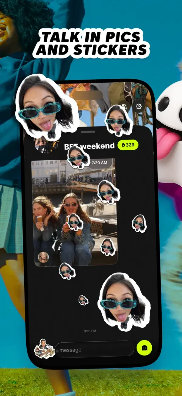 yope: fotos solo con amigos screenshot 4