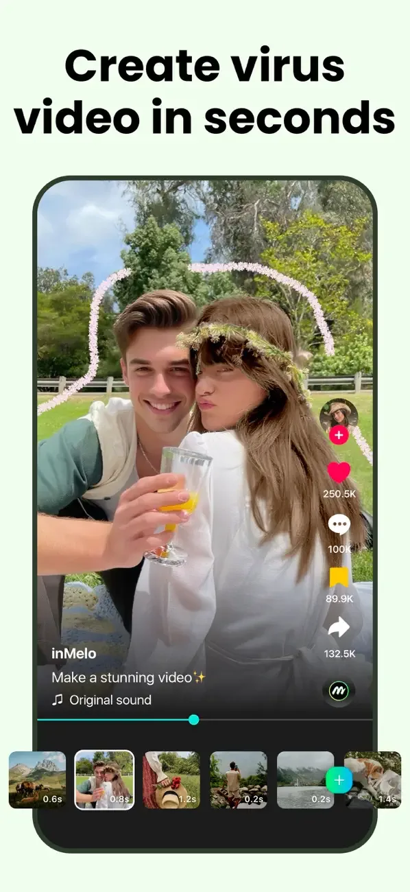inMelo - Editor de videos IA screenshot 3