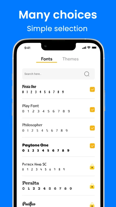 Aa Teclado, letras para iPhone screenshot 3