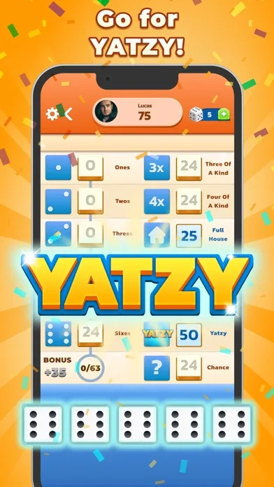 Yatzy - игра в кости screenshot 4