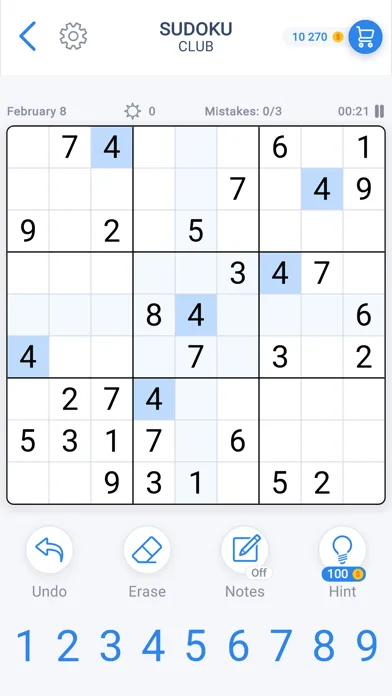 Sudoku - Daily Puzzles screenshot 1