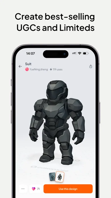 Customuse: 3D Skin Creator screenshot 3