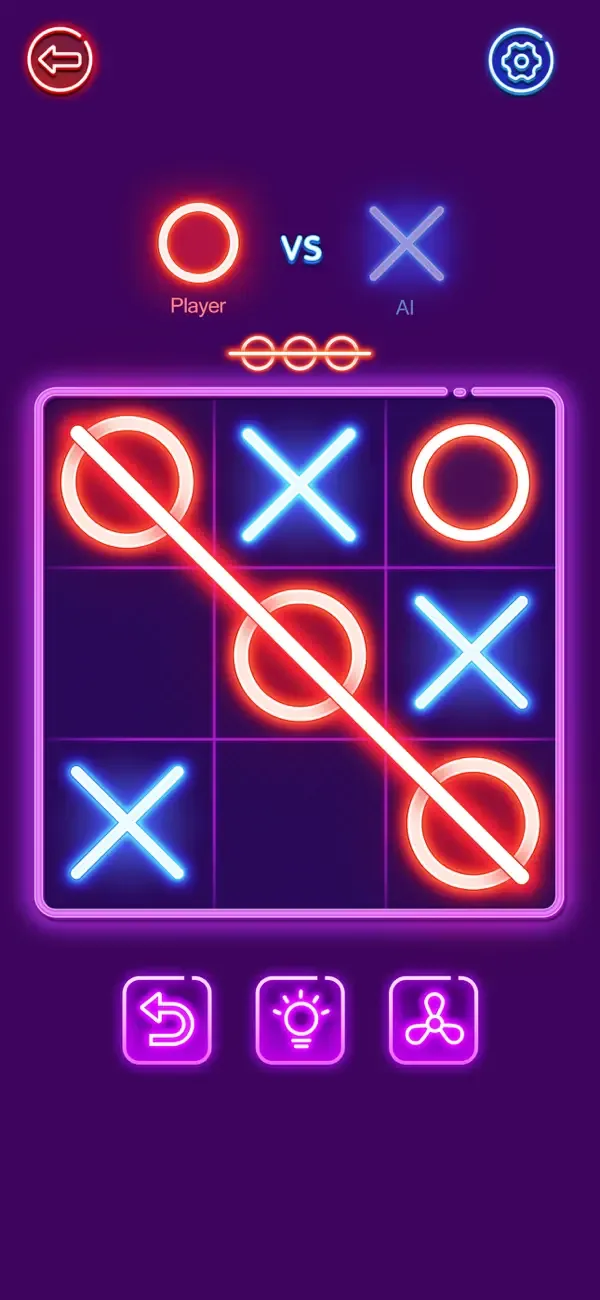 крестики нолики -игры на двоих screenshot 1