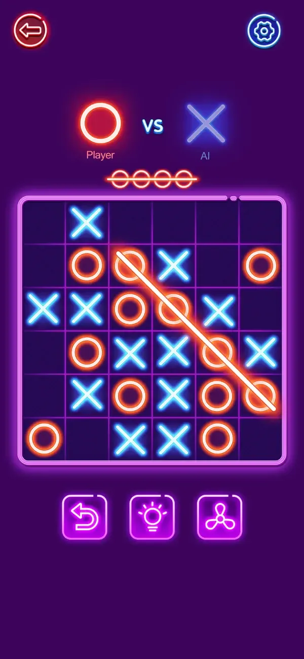 крестики нолики -игры на двоих screenshot 2