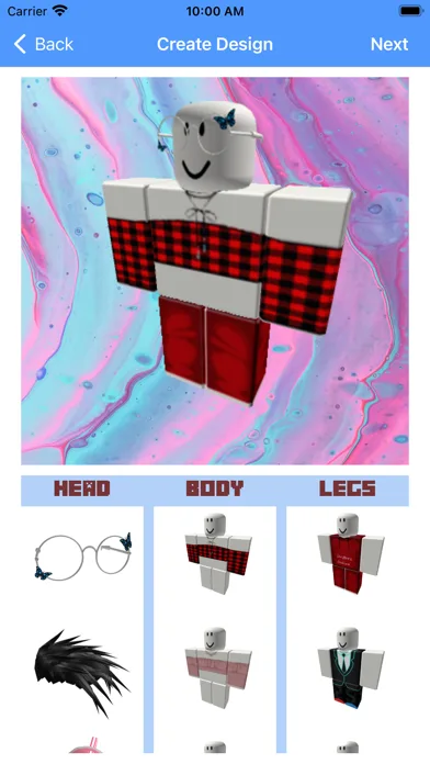 Skinator: ред-р скинов Roblox screenshot 1
