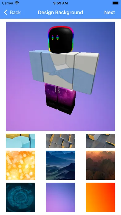 Skinator: ред-р скинов Roblox screenshot 2