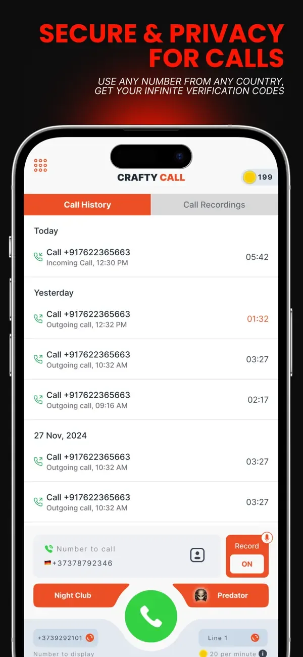 Изменение голоса при звонке + screenshot 3