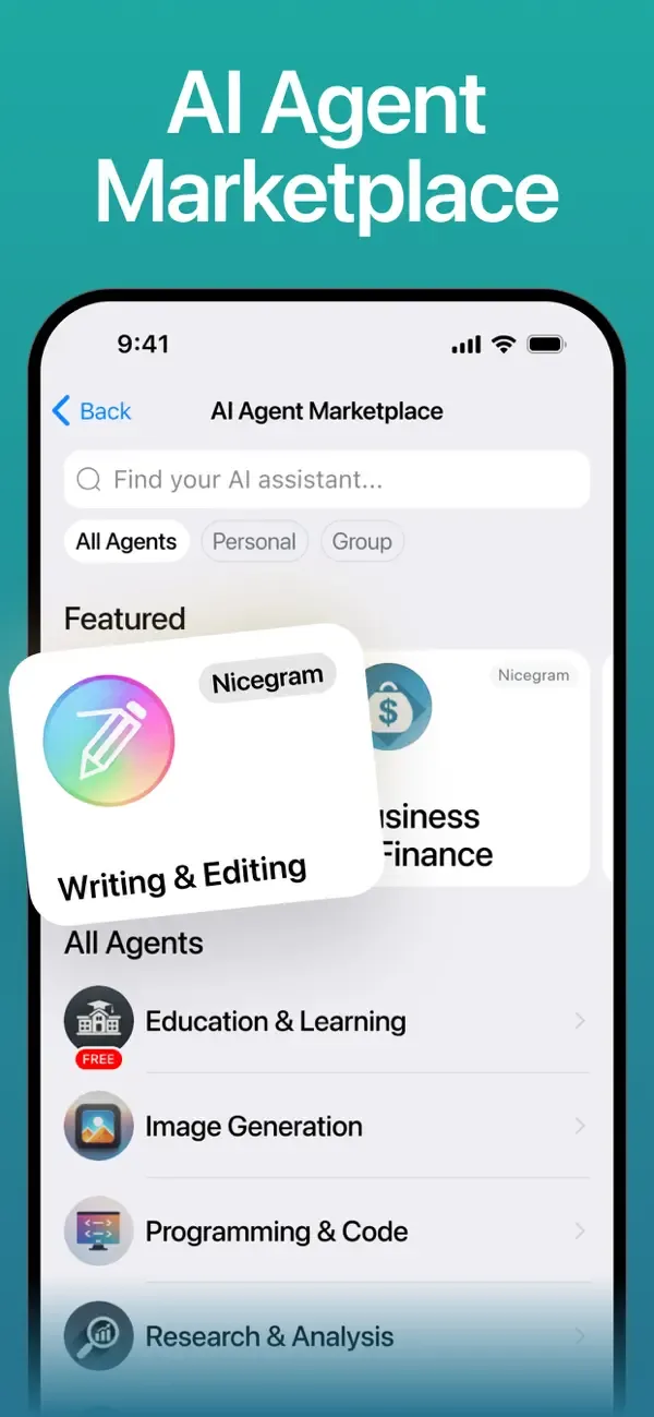 Nicegram: AI x Dual Telegram screenshot 4
