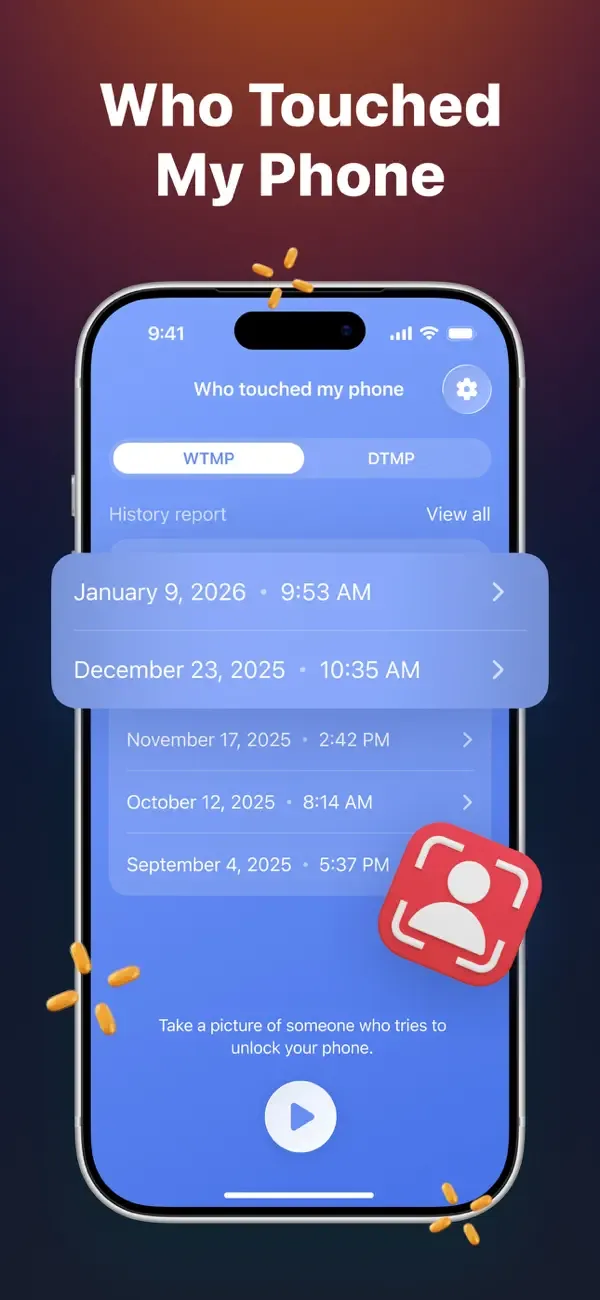 WTMP: Кто брал мой телефон screenshot 1