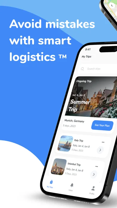 Trip Plans - iplan.ai screenshot 2