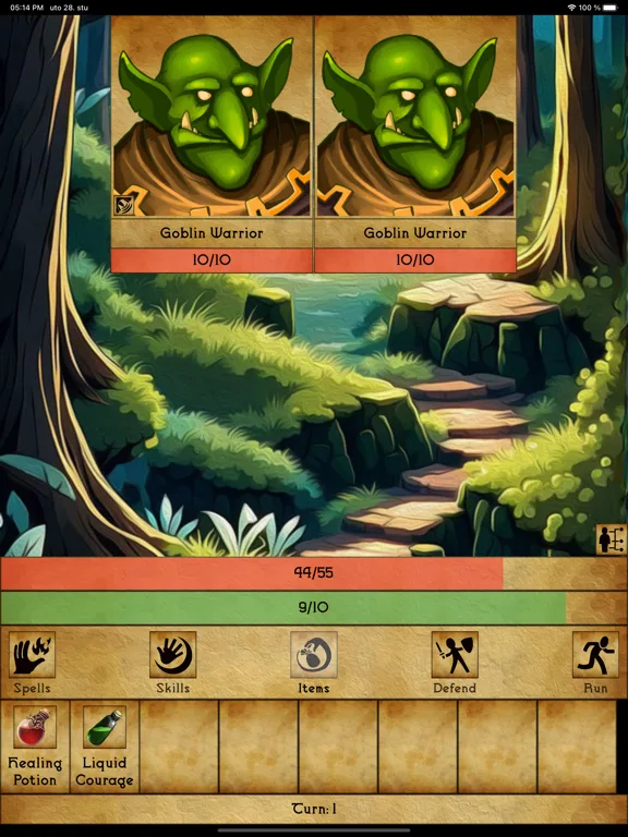 Grim Tides - RPG clásico retro screenshot 3