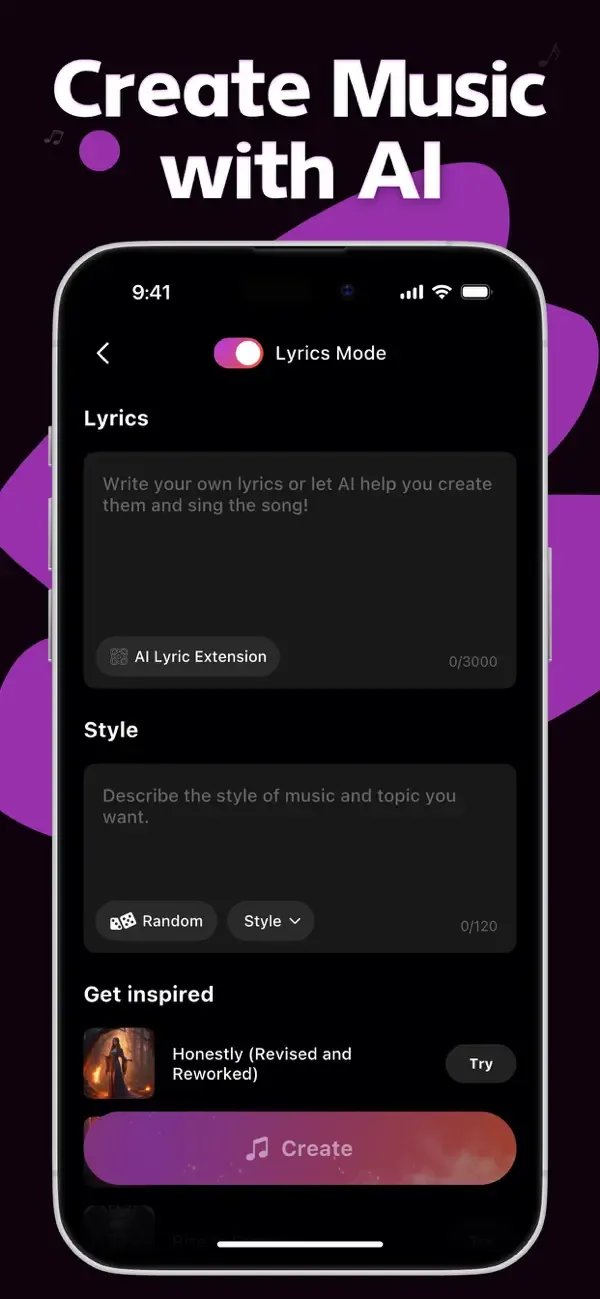 Создатель музыки с ИИ - Waazy screenshot 5